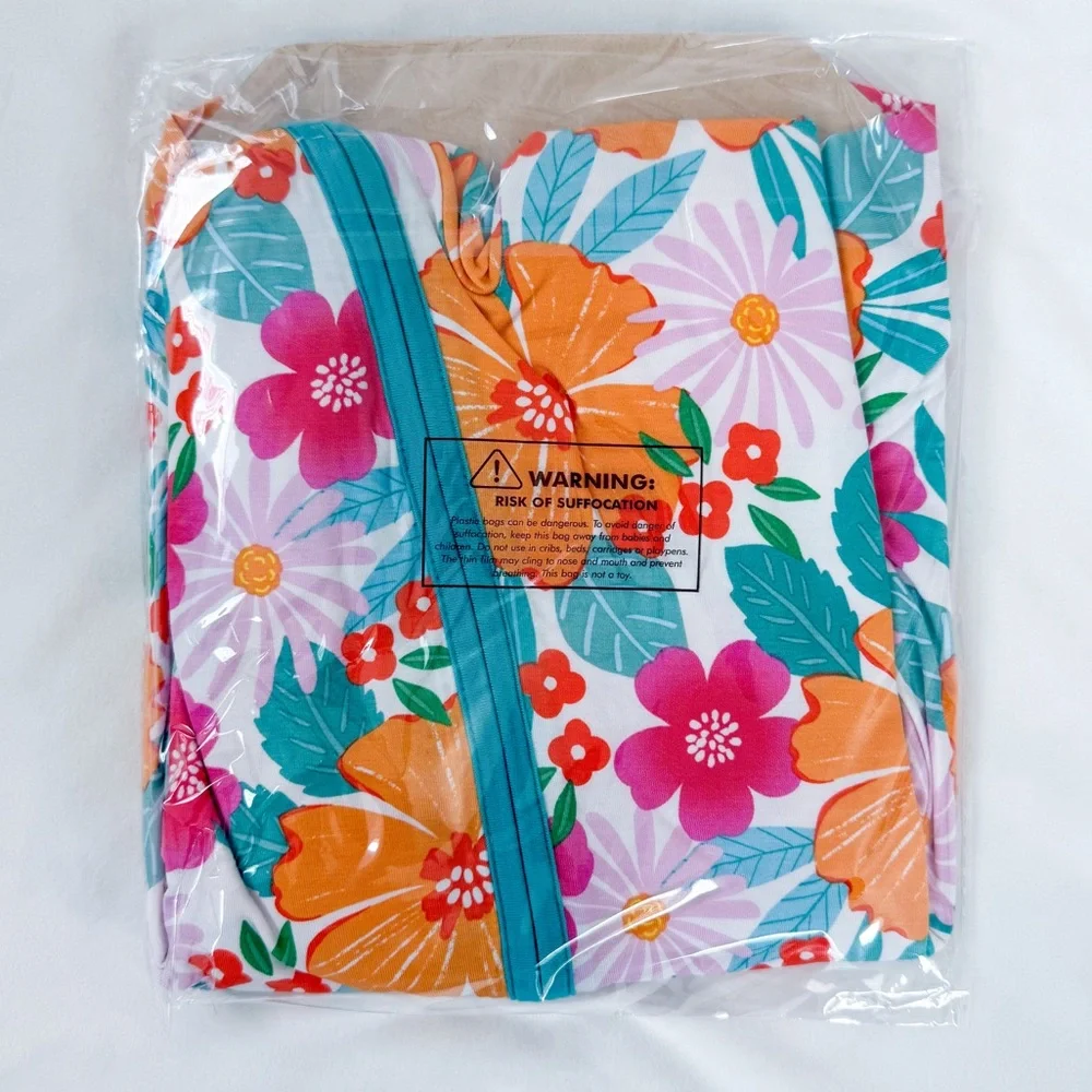 Little Sleepies Beachy Blooms Zippy 2T NWT NIB